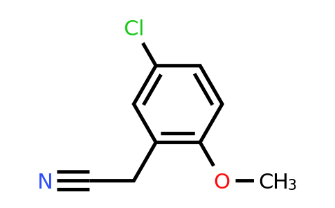 CAS 7048-38-6 | 2-(5-chloro-2-methoxyphenyl)acetonitrile