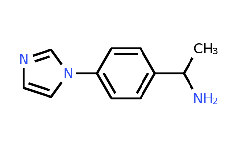 CAS 704877-65-6 | 1-[4-(1H-imidazol-1-yl)phenyl]ethan-1-amine