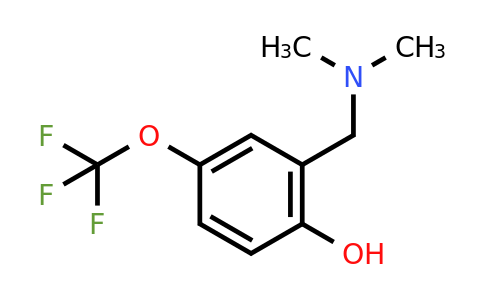 CAS 704884-79-7 | 2-((Dimethylamino)methyl)-4-(trifluoromethoxy)phenol