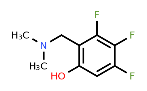 CAS 704884-80-0 | 2-((Dimethylamino)methyl)-3,4,5-trifluorophenol