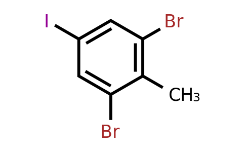 1,3-Dibromo-5-iodo-2-methylbenzene
