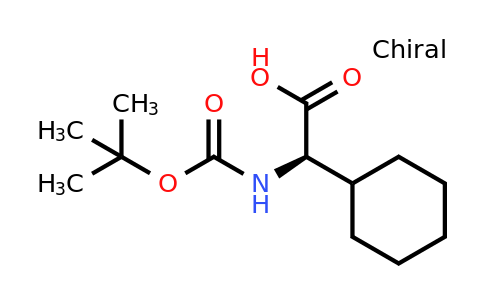 CAS 70491-05-3 | (2R)-2-{[(tert-butoxy)carbonyl]amino}-2-cyclohexylacetic acid