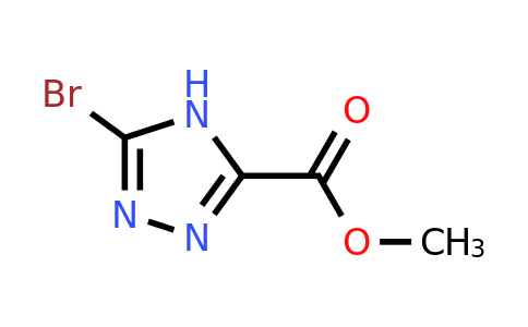 CAS 704911-47-7 | Methyl 5-bromo-4H-[1,2,4]triazole-3-carboxylate