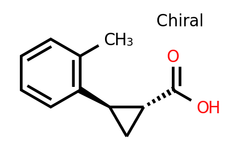 CAS 705250-88-0 | (1R,2R)-2-(o-Tolyl)cyclopropanecarboxylic acid