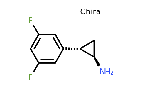 trans-2-(3,5-difluorophenyl)cyclopropan-1-amine