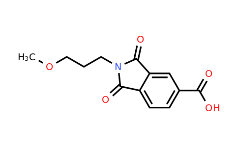 CAS 705268-13-9 | 2-(3-Methoxypropyl)-1,3-dioxoisoindoline-5-carboxylic acid