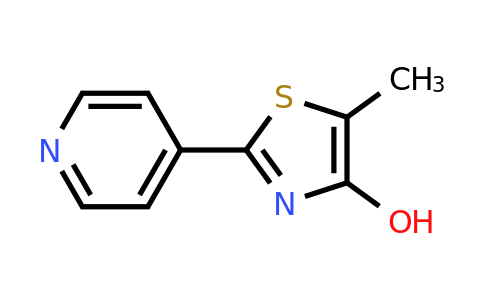 CAS 70547-50-1 | 5-Methyl-2-(pyridin-4-yl)thiazol-4-ol