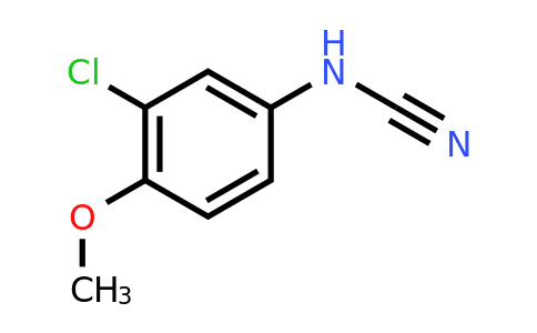 CAS 70590-15-7 | [(3-chloro-4-methoxyphenyl)amino]formonitrile
