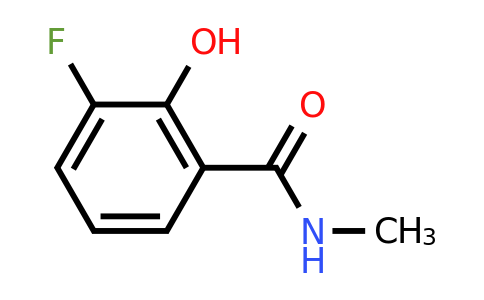 CAS 705949-55-9 | 3-Fluoro-2-hydroxy-N-methylbenzamide