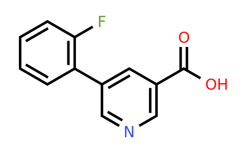 CAS 705961-96-2 | 5-(2-Fluorophenyl)nicotinic acid