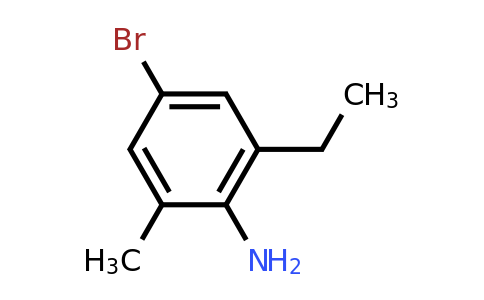 CAS 70598-49-1 | 4-Bromo-2-ethyl-6-methyl-phenylamine