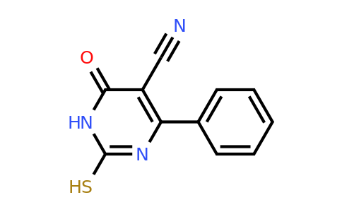 CAS 70638-52-7 | 6-oxo-4-phenyl-2-sulfanyl-1,6-dihydropyrimidine-5-carbonitrile