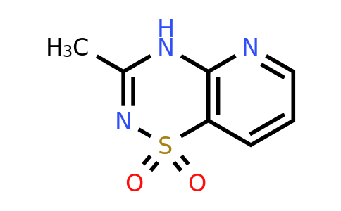 CAS 70661-86-8 | 3-Methyl-4H-1lambda6-pyrido[2,3-e][1,2,4]thiadiazine-1,1-dione