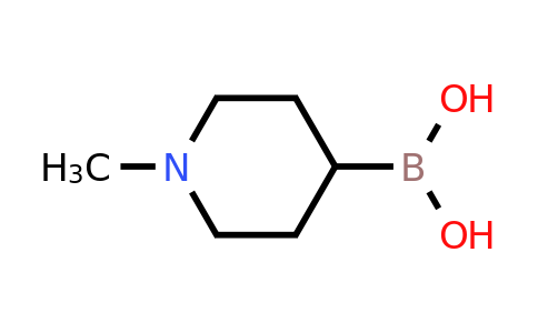 CAS 706748-53-0 | 1-Methyl-piperidine-4-boronic acid