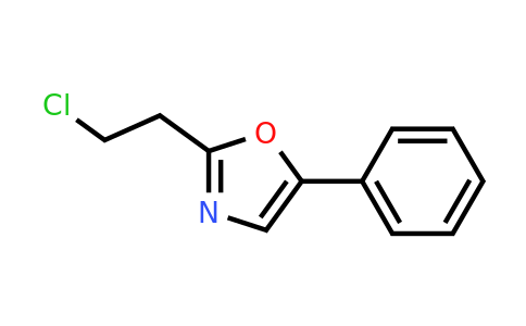 CAS 70680-56-7 | 2-(2-Chloroethyl)-5-phenyl-1,3-oxazole
