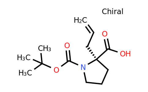 CAS 706806-59-9 | (S)-2-Allyl-1-(tert-butoxycarbonyl)pyrrolidine-2-carboxylic acid