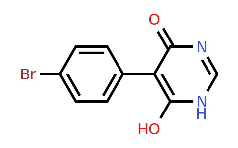 CAS 706811-25-8 | 5-(4-Bromophenyl)-6-hydroxypyrimidin-4(1H)-one