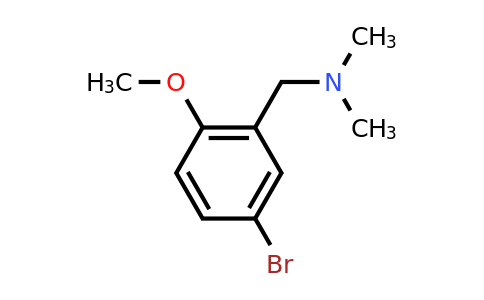 CAS 7078-90-2 | (5-Bromo-2-methoxyphenyl)-N,N-dimethylmethanamine