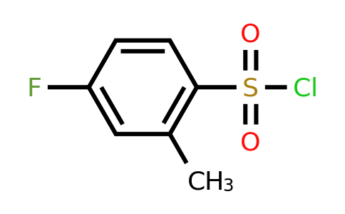 CAS 7079-48-3 | 4-fluoro-2-methyl-benzenesulfonyl chloride
