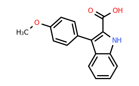 CAS 70794-11-5 | 3-(4-Methoxy-phenyl)-1H-indole-2-carboxylic acid