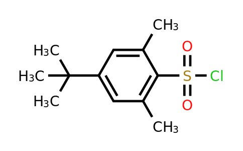CAS 70823-04-0 | 4-tert-butyl-2,6-dimethylbenzene-1-sulfonyl chloride
