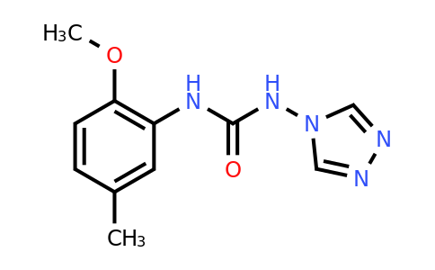 CAS 708236-68-4 | 1-(2-methoxy-5-methylphenyl)-3-(4H-1,2,4-triazol-4-yl)urea