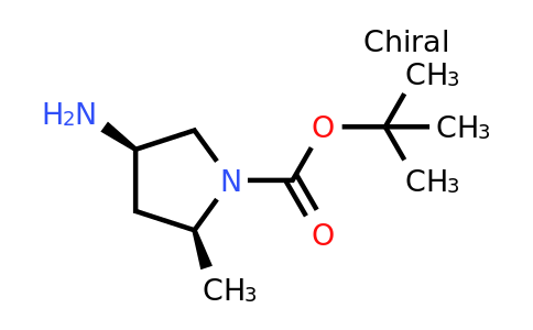 CAS 708274-46-8 | tert-butyl (2S,4R)-4-amino-2-methylpyrrolidine-1-carboxylate