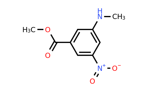 CAS 70872-15-0 | Methyl 3-(methylamino)-5-nitrobenzoate