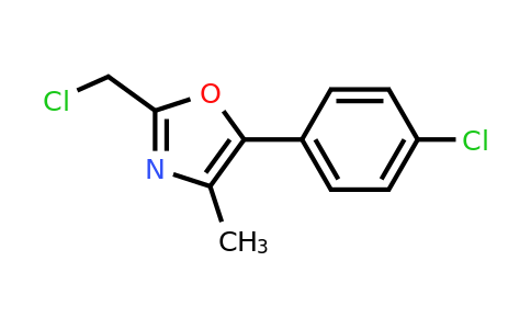 CAS 70886-70-3 | 2-(chloromethyl)-5-(4-chlorophenyl)-4-methyl-1,3-oxazole