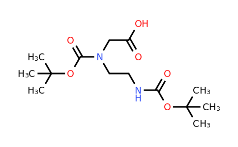 CAS 70889-73-5 | 2-{[(tert-butoxy)carbonyl](2-{[(tert-butoxy)carbonyl]amino}ethyl)amino}acetic acid