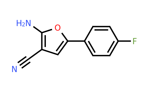 CAS 708976-50-5 | 2-Amino-5-(4-fluorophenyl)furan-3-carbonitrile