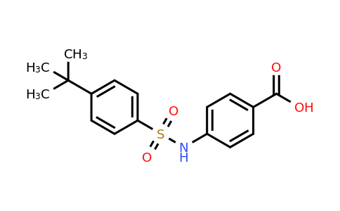 CAS 708996-17-2 | 4-(4-(tert-Butyl)phenylsulfonamido)benzoic acid