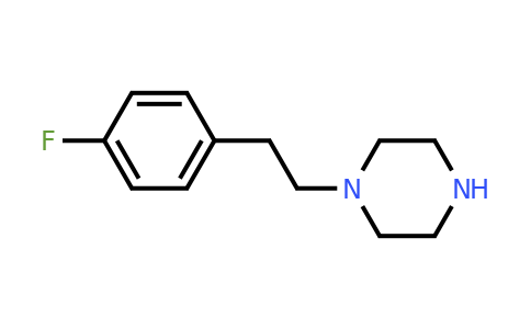 CAS 70931-33-8 | 1-[2-(4-fluorophenyl)ethyl]piperazine