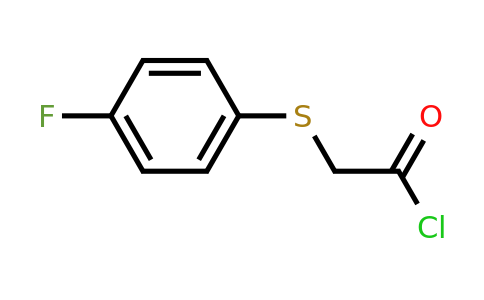 CAS 70932-09-1 | (4-Fluorophenylthio)acetyl chloride
