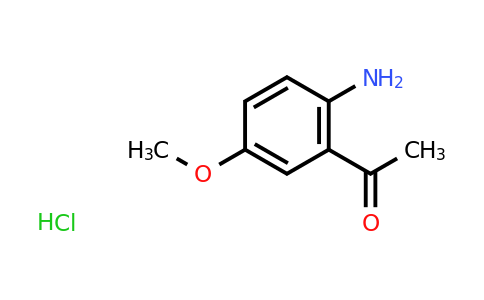CAS 70945-40-3 | 1-(2-Amino-5-methoxy-phenyl)-ethanone hydrochloride