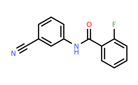 CAS 709647-30-3 | N-(3-Cyanophenyl)-2-fluorobenzamide
