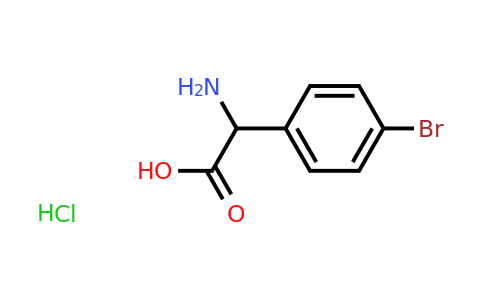 CAS 709665-71-4 | Amino-(4-bromo-phenyl)-acetic acid hydrochloride