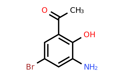 CAS 70977-85-4 | 1-(3-amino-5-bromo-2-hydroxyphenyl)ethan-1-one
