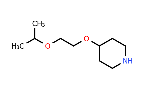 CAS 70979-01-0 | 4-[2-(propan-2-yloxy)ethoxy]piperidine