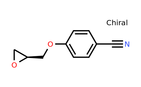 CAS 70987-80-3 | (S)-4-(Oxiran-2-ylmethoxy)benzonitrile