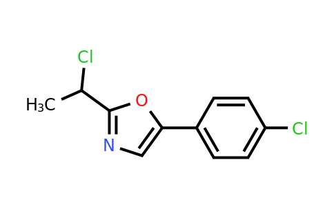CAS 70996-53-1 | 2-(1-chloroethyl)-5-(4-chlorophenyl)-1,3-oxazole