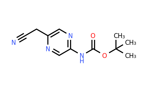 CAS 710322-47-7 | Tert-butyl 5-(cyanomethyl)pyrazin-2-ylcarbamate