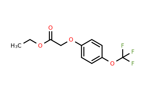 CAS 710328-15-7 | (4-Trifluoromethoxyphenoxy) acetic acid ethyl ester
