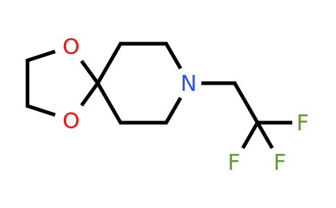 CAS 710350-66-6 | 8-(2,2,2-trifluoroethyl)-1,4-dioxa-8-azaspiro[4.5]decane