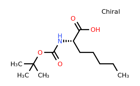 CAS 71066-01-8 | (S)-2-(Boc-amino)heptanoic acid