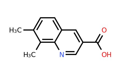CAS 71082-60-5 | 7,8-Dimethylquinoline-3-carboxylic acid