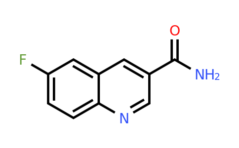6-Fluoroquinoline-3-carboxamide