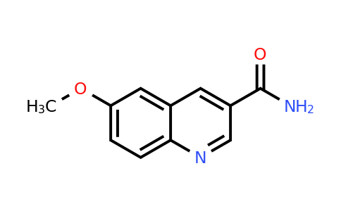 CAS 71083-30-2 | 6-Methoxyquinoline-3-carboxamide