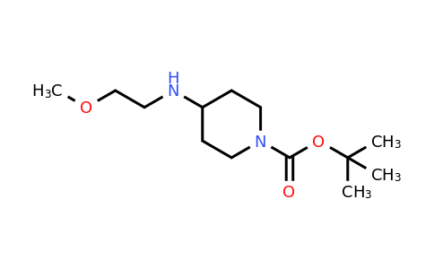 CAS 710972-40-0 | tert-Butyl 4-((2-methoxyethyl)amino)piperidine-1-carboxylate