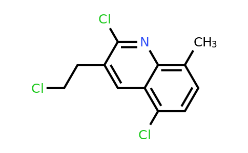 CAS 71114-99-3 | 3-(2-Chloroethyl)-2,5-dichloro-8-methylquinoline